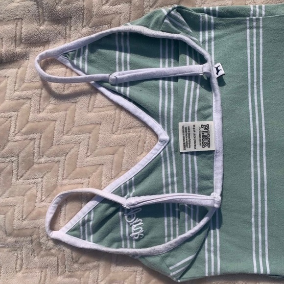 Stripped ‘PinkVS’ body suit - Picture 2 of 4